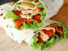 Chicken Curry Wrap