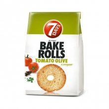 7 Days Bake Rolls Ντομάτα - Ελιά 160gr