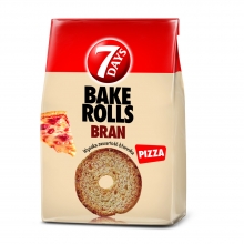 7 Days Bake Rolls Bran Pizza 160gr