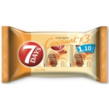 7 Days Κρουασάν Βερίκοκο 3x70gr