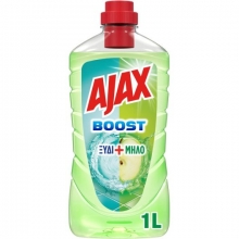 Ajax Boost Ξύδι και Μήλο Υγρό Καθαρισμού 1lt