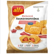 Alfa Εκλεκτά Λουκανικοπιτάκια με Καπνιστό Λουκάνικο και Κέτσαπ 450gr
