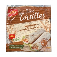 Alfa Πίτες Tortillas Grilled Σίτου 6τμχ 370gr