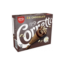 Algida Cornetto Πύραυλος Choco Mini 6x60gr
