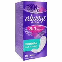 Always Fresh και Protect Normal 30τμχ