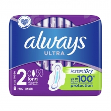 Always Ultra Plus Long 8τμχ
