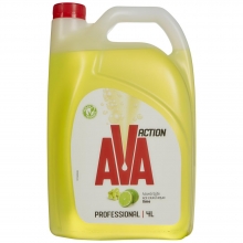 Ava Action Λευκό Ξύδι και Lime 4lt