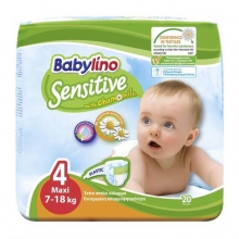 Babylino Πάνες Sensitive N4 20τμχ