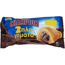 Champion Κρουασάν με Διπλή Γέμιση και Κακάο 100gr