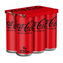 Coca-Cola Zero 6x330ml