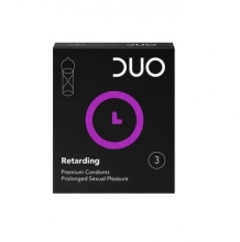 DUO Προφυλακτικά με Επιβραδυντικό 3τμχ
