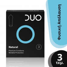 DUO Προφυλακτικά Κανονικό 3τμχ