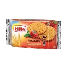 Elite Crackers Μεσογειακά Ντομάτα και Βασιλικός 105gr
