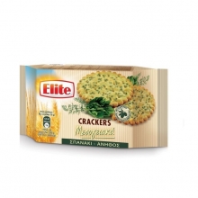 Elite Crackers Μεσογειακά Σπανάκι και Άνηθος 105gr