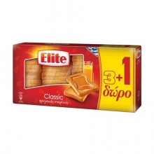 Elite Φρυγανιές Σταρένιες (3+1 ΔΩΡΟ) 125gr