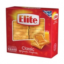 Elite Φρυγανιές Σταρένιες Σελοφάν 250gr