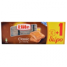 Elite Φρυγανιές Σίκαλης 90gr (3+1 ΔΩΡΟ)