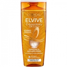 Elvive Σαμπουάν Extra Ordinary Coconut Oil 400ml