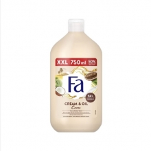 FA Αφρόλουτρο Cream and Oil Cacao Butter Scent 750ml