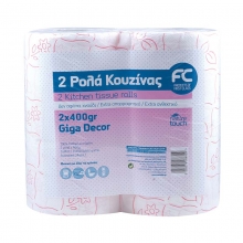 FC Χαρτί Κουζίνας Λευκό 2x400gr
