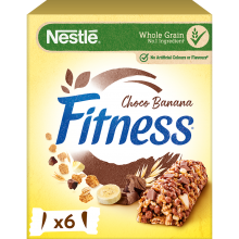Fitness Bars Σοκολάτα και Μπανάνα 6x23.5gr