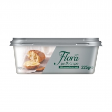 Flora Soft Μαργαρίνη 70% Λιπαρά 10% Βούτυρο 225gr