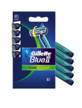 Gillette Blue Blue 2 Plus Sensitive Skin 5τμχ