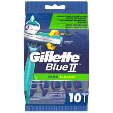 Gillette Blue Blue 2 Slalom Sensitive Skin 10τμχ