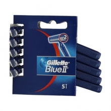 Gillette Blue II Fixed Head 5τμχ