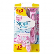 Gillette Venus 3 Simply (4+2 ΔΩΡΟ)
