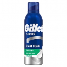 Gillette Αφρός Ξυρίσματος Series Soothing Sensitive 200ml