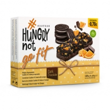 Hunger Not Go Fit Cookies and Cream Dark Chocolate - Πορτοκάλι 125gr