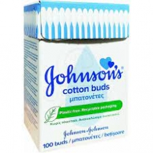 Johnson Cotton Bups Plastic Free 100τμχ