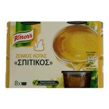 Knorr Ζωμός Σπιτικός χωρίς Γλουτένη Κότας 4x28gr
