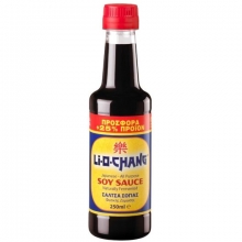 Li-O Chang Σάλτσα Σόγιας 200ml +25% Δωρεάν Πρϊόν