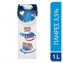 Mmmilk Οικογενειακό Πλήρες 1lt
