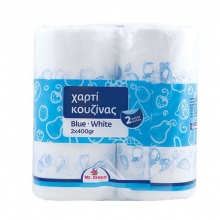 Mr Grand Χαρτί Κουζίνας Λευκό 2x400gr