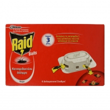 Raid Κατσαριδοκτόνο Δόλωμα 6τμχ