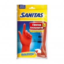 Sanitas Γάντια Ενισχυμένα Large