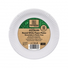TESSERA Πιάτο Χάρτινο 23cm 10τμχ