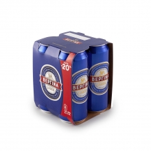 Βεργίνα 4x500ml (κουτί)