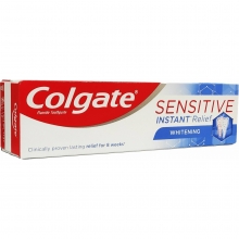 Οδοντόκρεμα Colgate Sensitive Instant Relief Whitening 75ml