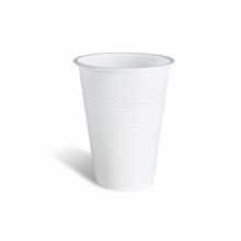 Ποτήρια Πλαστικά Λευκά 50τμχ