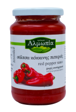 Αλμωπία Σάλτσα Κόκκινη Πιπεριάς 350gr