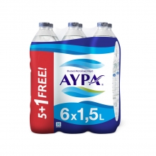 Αύρα Φυσικό Μεταλλικό Νερό 6x1.5lt