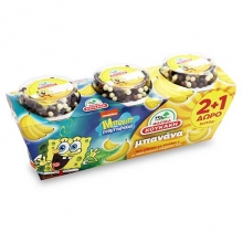 Κουκάκη Επιδόρπιο Γιαουρτιού Μπανάνα 3x140gr