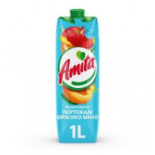 Amita Πορτοκάλι - Βερίκοκο - Μήλο 1lt