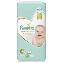 Πάνες Pampers No4 (52τμχ)
