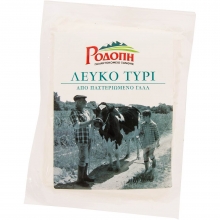 Λευκό Τυρί Ροδόπη (400gr εκτός άλμης)