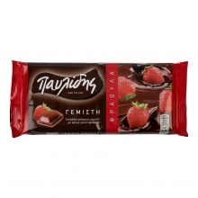 Σοκολάτα Παυλίδης Γεμιστή Φράουλα (100gr)